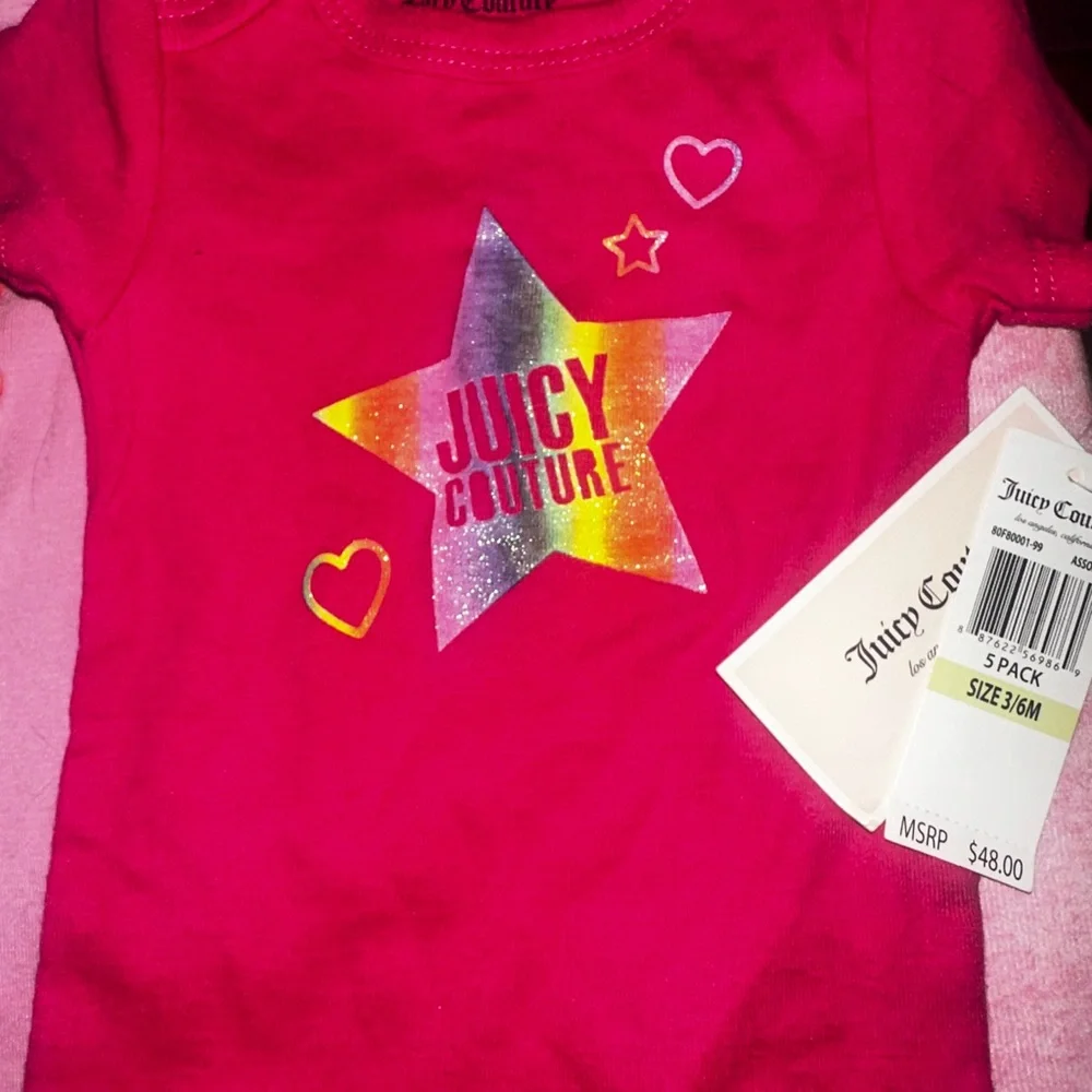 8 pieces Juicy Couture baby girl bundle